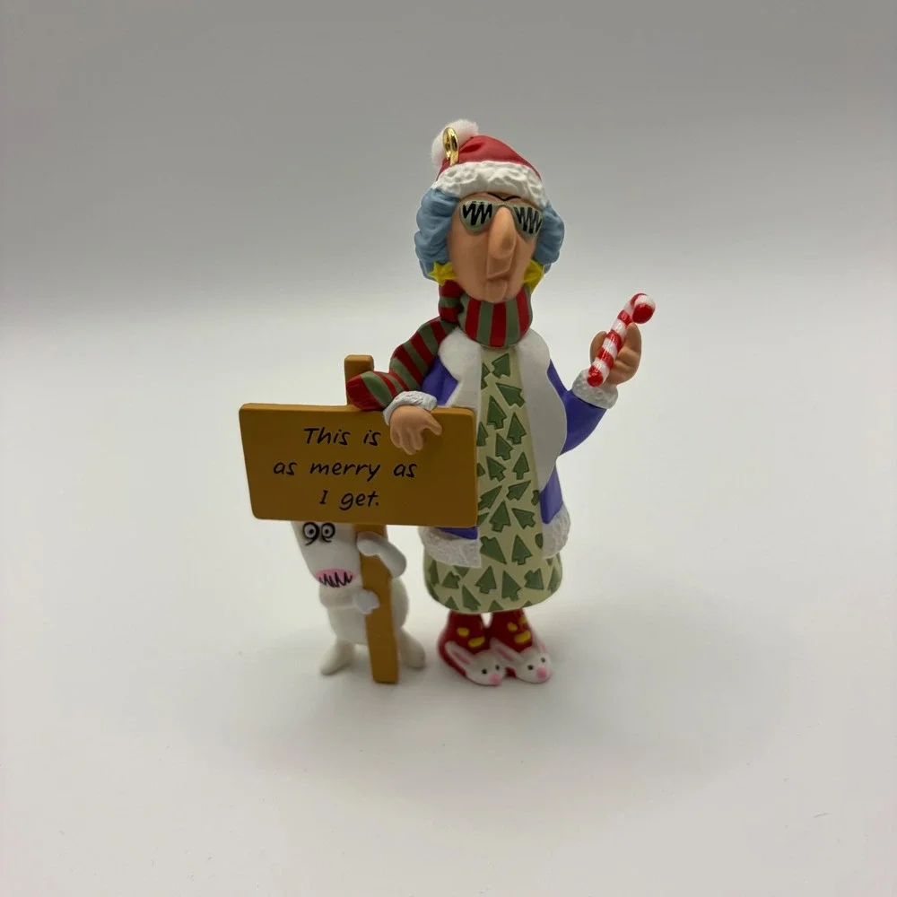 Hallmark Keepsake Maxine Ornament This Is As Merry As I Get Floyd Dog 1997